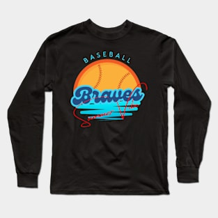 atlanta braves baseball Long Sleeve T-Shirt